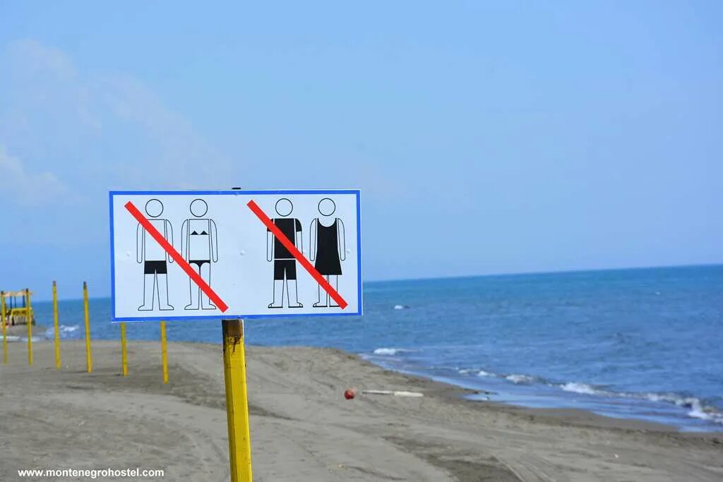 Beach in Ada Bojana - Montenegro - Ulcinj Riviera