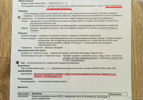 За сколько не есть перед фгдс желудка