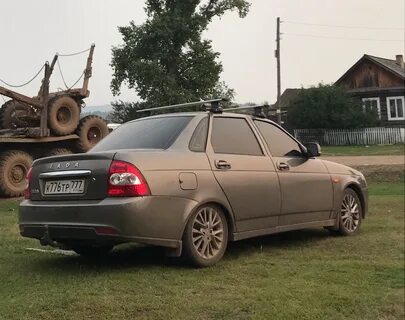 Багажник на крышу на приору седан