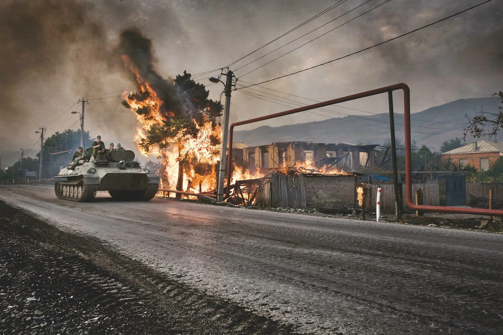 Военный конфликт в осетии