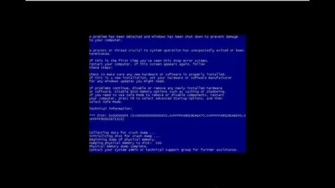 Virtualbox синий экран