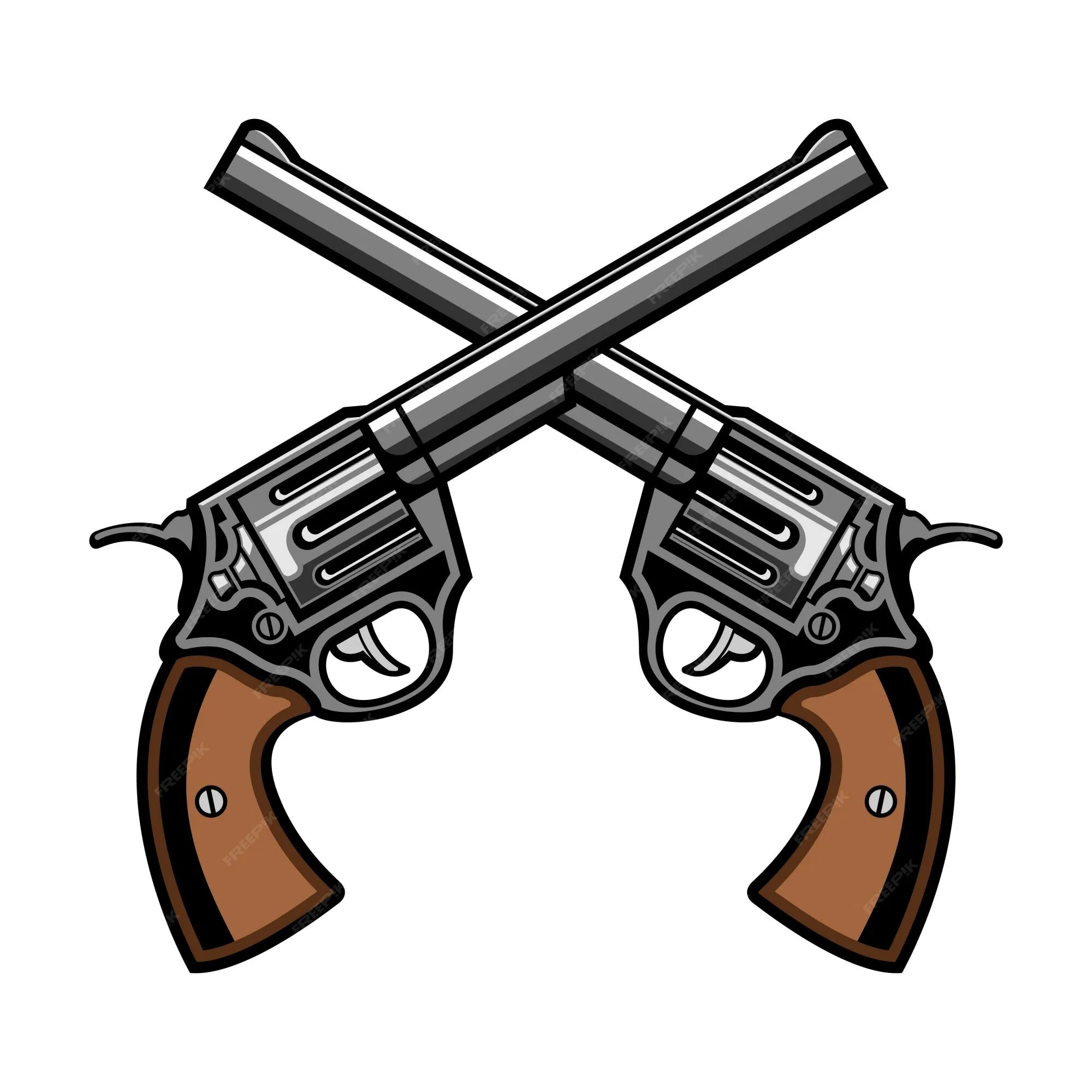 Ii guns. Перекрещенные револьверы. Скрещенные пистолеты. 2 Скрещенных пистолета. Два перекрещенных пистолета.