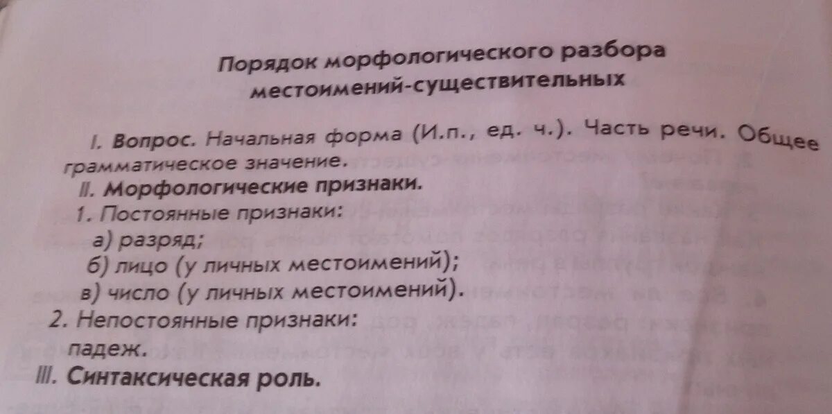 Схема разбора местоимения морфологический разбор. Морфологический разбор местоимения порядок разбора. Порядок морфологического разбора местоимения. Морфологический анализ местоимения.