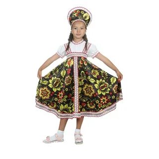 Русский костюм цветной