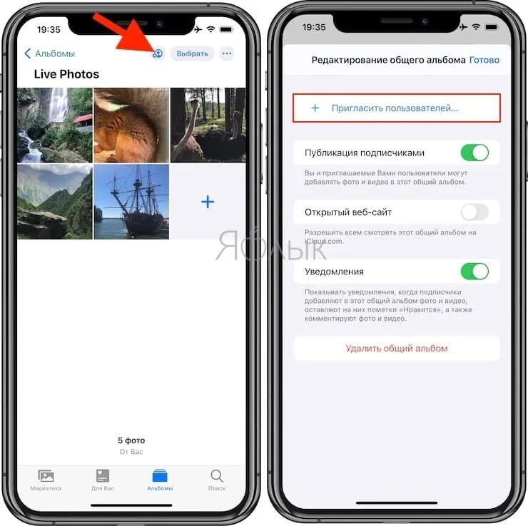 Общие альбомы в айфоне что это. Live режим на айфоне. Как сделать лайф фото на андроид. Создать общий альбом на iphone.