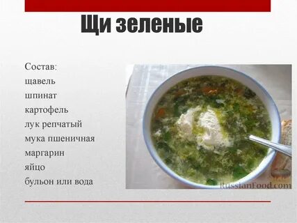 Щи карта