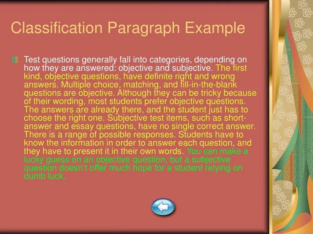 Narrative paragraph examples. Descriptive paragraph Sample. Process paragraph examples. Definition paragraph. The description says