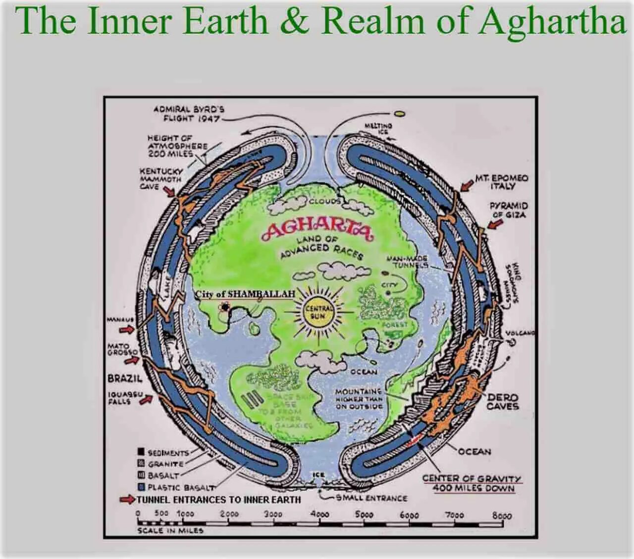 Агарта мет цена. Теория полой земли. Полая земля карта. Тибетская карта полой земли. Агарта Страна.