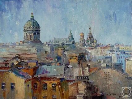 Масло холст петербург