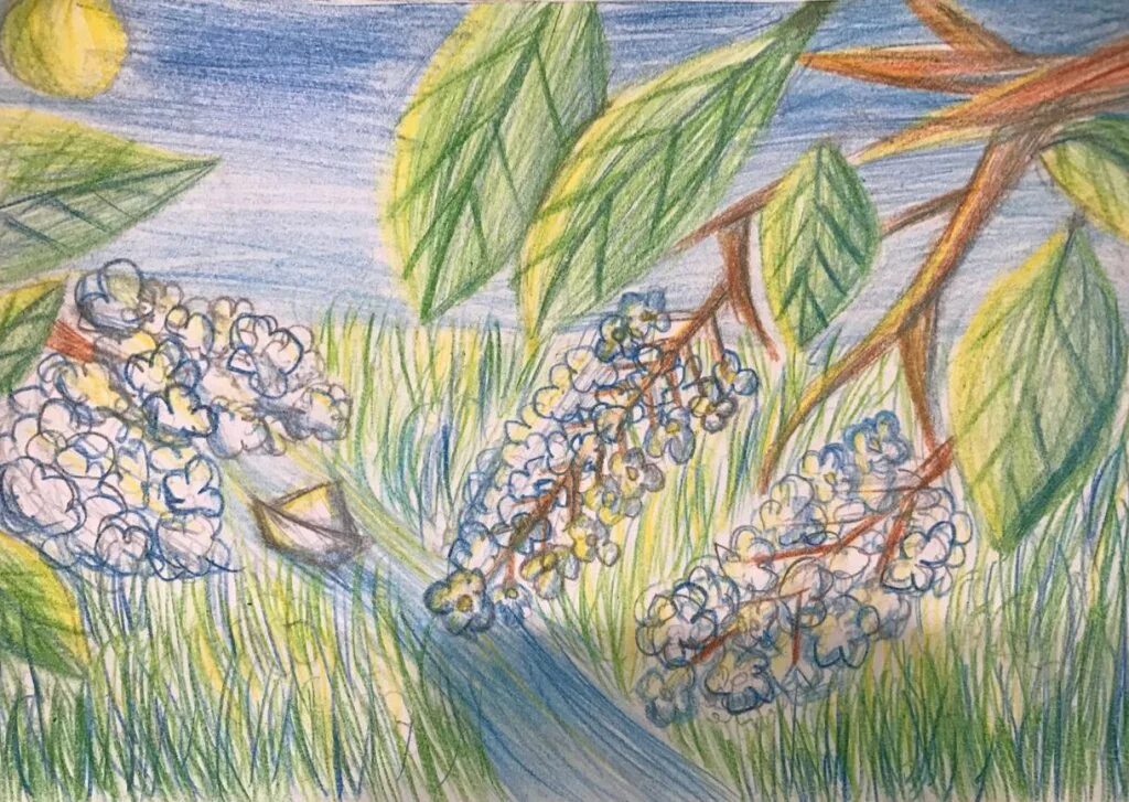 Черемуха рисунок. Илюстрацыя есенина черёмуха. Рисование весеннее настроение. Иллюстрация к стихотворению черемуха есенина. Иллюстрация к стиху черемуха 3 класс.