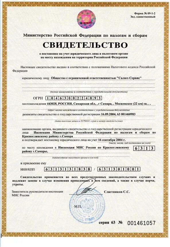 Учредительный документ юридического лица образец. Свидетельство инн огрн. Свидетельство налогового органа о постановке на налоговый учет. Идентификационный номер налогоплательщика организации. Инн документ.