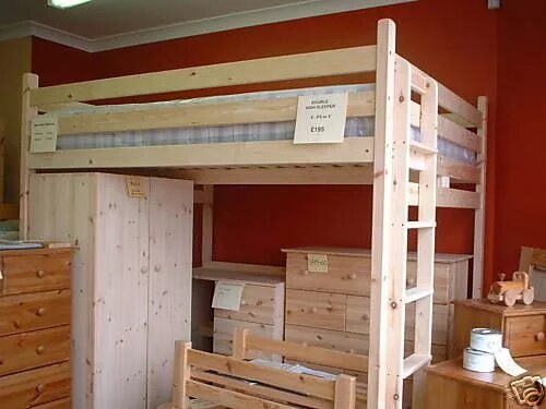 DIY Loft Bunk Bed How-to Book Digital Downloadable PDF Pattern Plan to Easily Bu