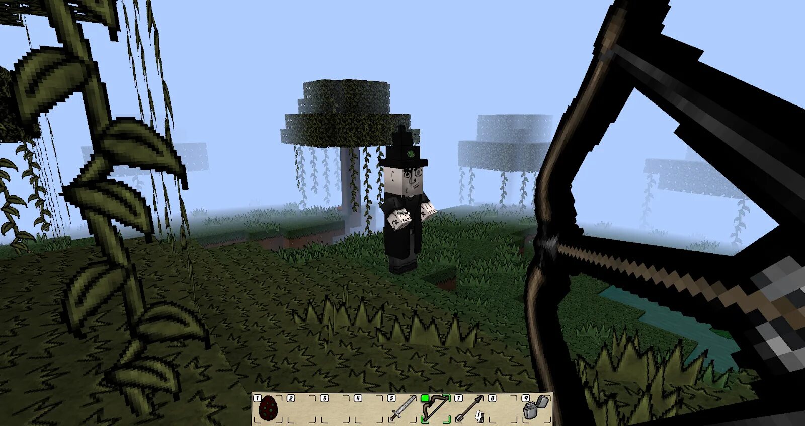 Tatsulok Minecraft Mod. The Goatman Minecraft Mod. Mommy long Legs Minecraft Mod. The one who watches Minecraft Mod.