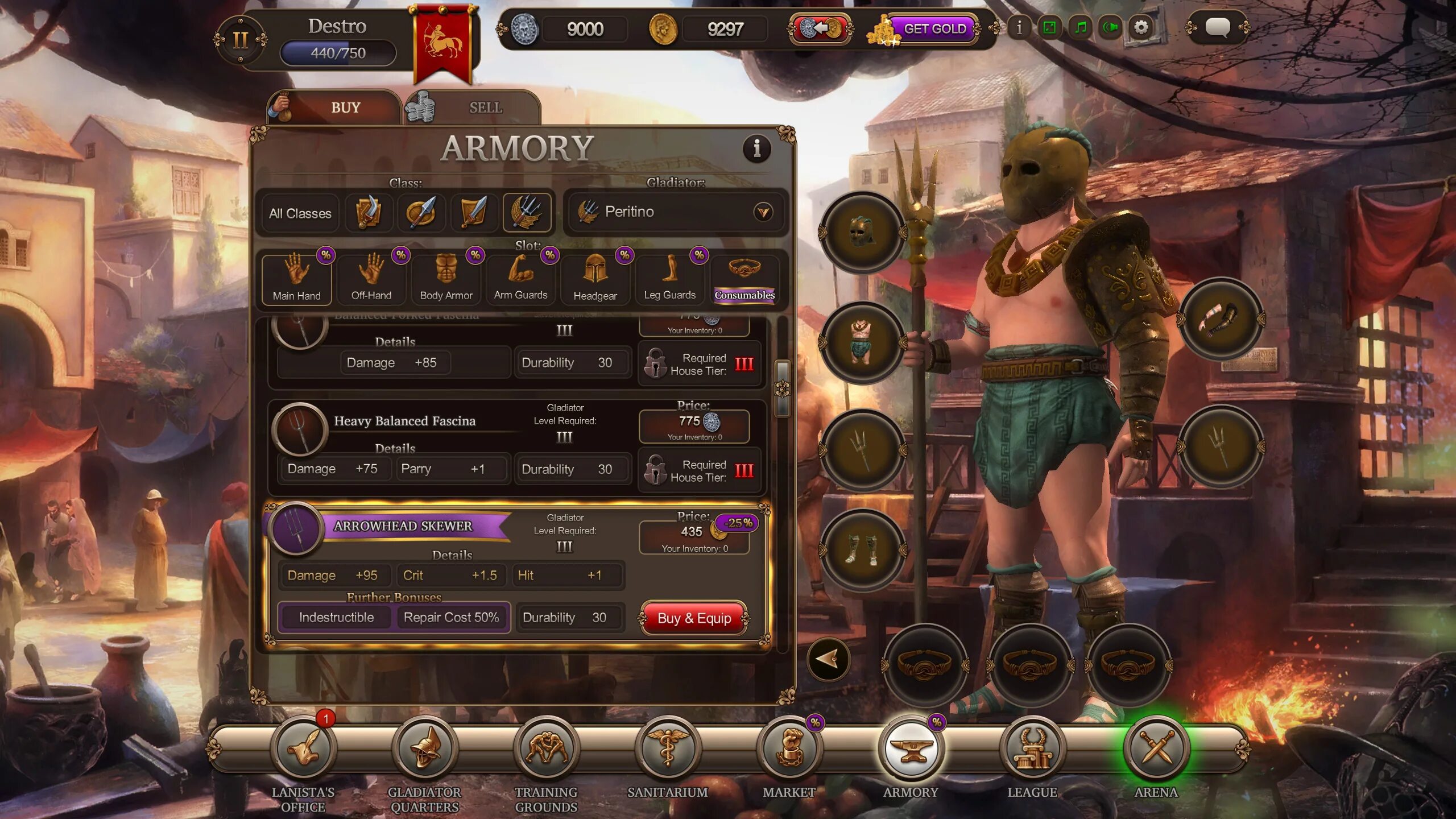 Gladiators guide