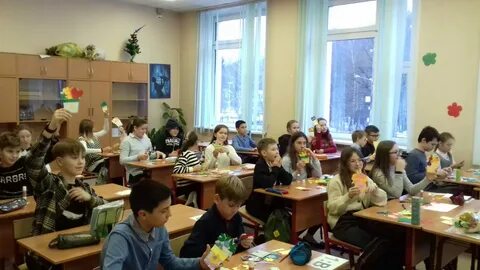 В классе тепло