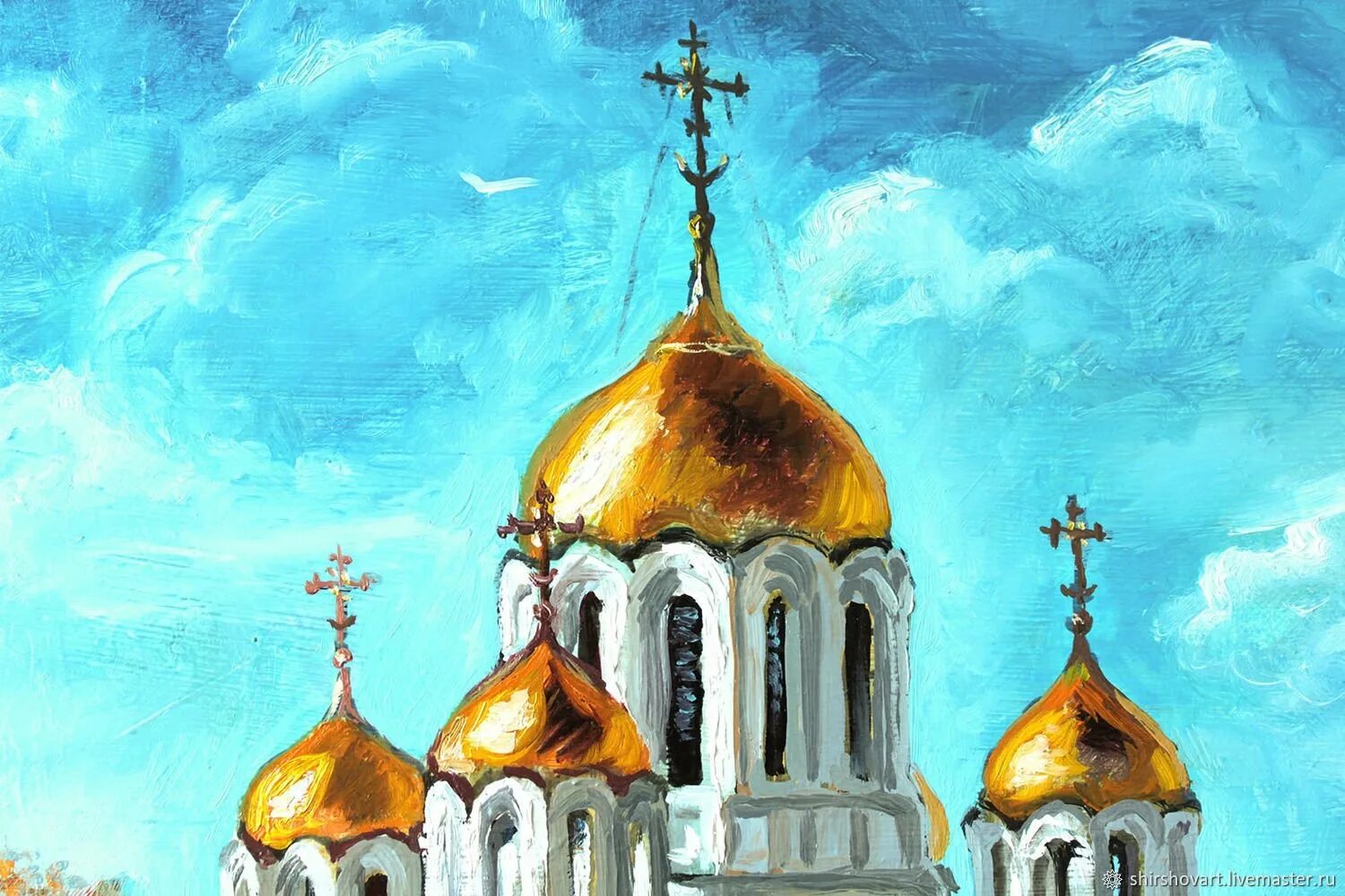 Храм рисунок. Самара храм Георгия Победоносца акварель. Храм Георгия Победоносца в Самаре рисунок. Купола церквей в живописи. Картина маслом Церковь.