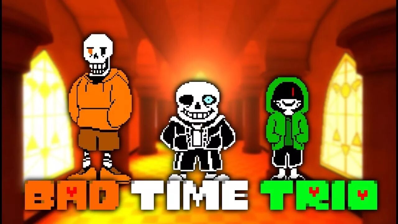 Bad time мод. Сторишифт чара бэд тайм трио. bad time trio. санс бед тайм трио. bad time trio чара.