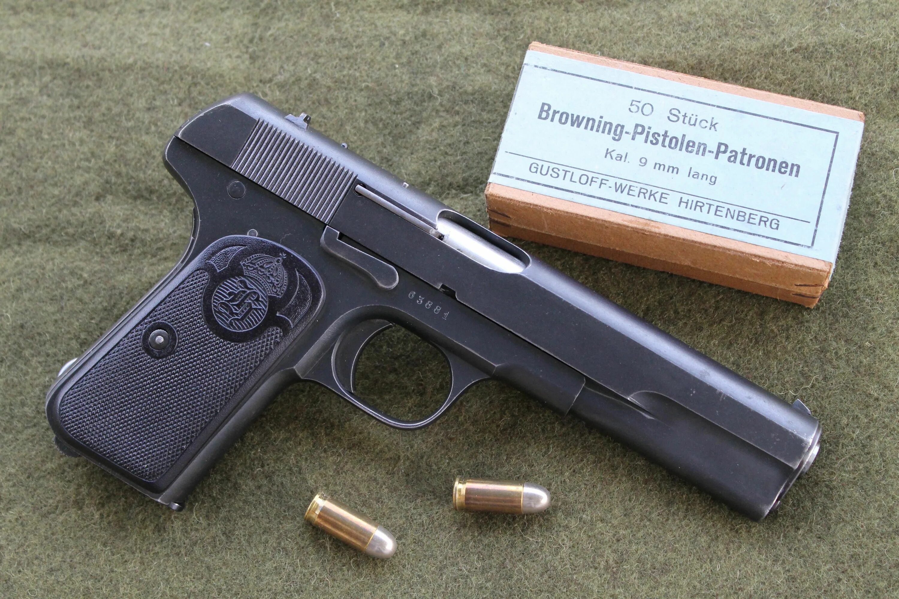 Gun steel. Браунинг m1903.