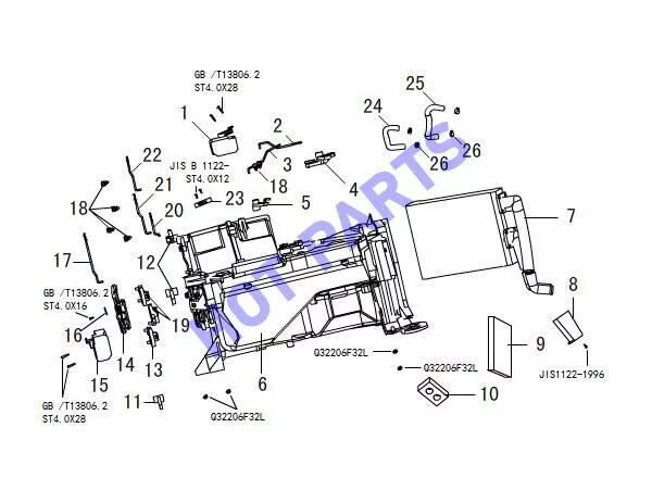 Great Wall Hover H6 Haval H6 с 2011 года - устройство кондиционера