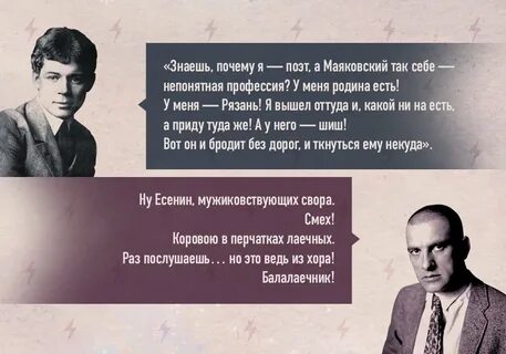 Есенин блок и маяковский