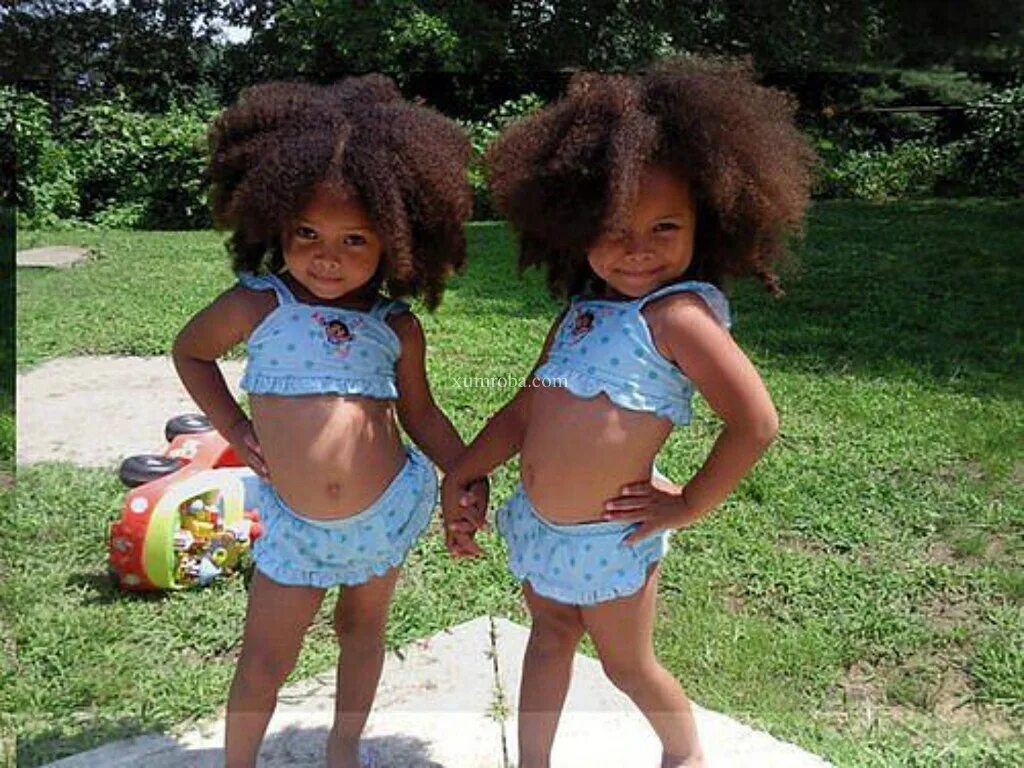 Две черные близняшки. Смешные Близнецы. Двойняшки кудрявые девочки. Прикольные двойняшки. Двойняшки девочки смешное.