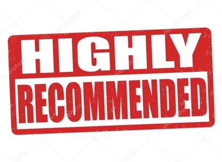 I can recommend