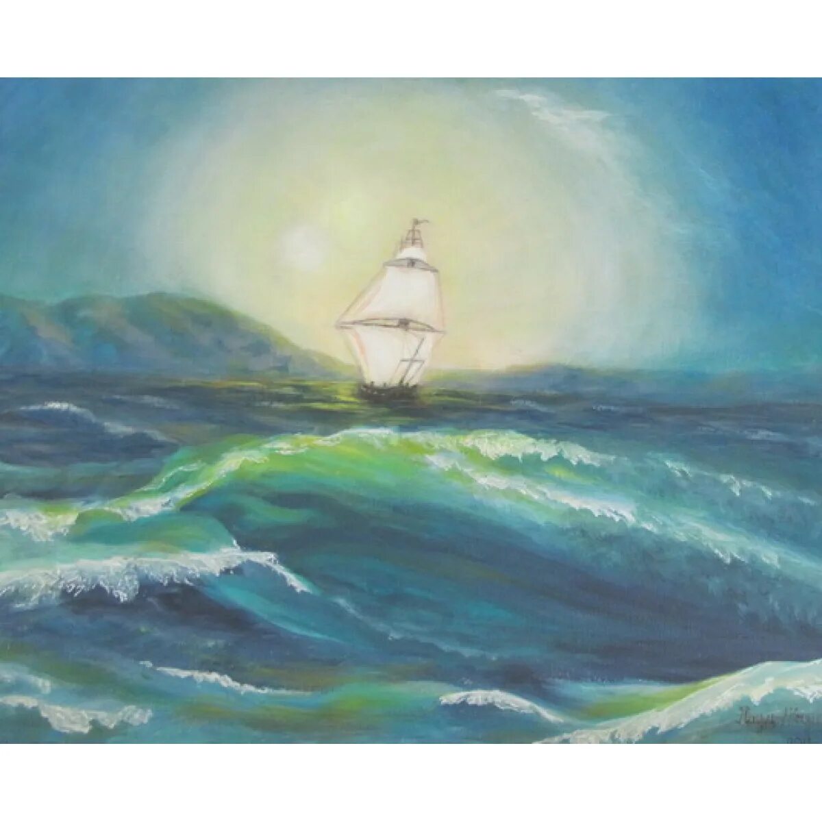 Белеет масло. Белеет парус одинокий картина. Картина лермонтова парус. Михаил лермонтов парус. Поэтизированная картинка море девушка картина.