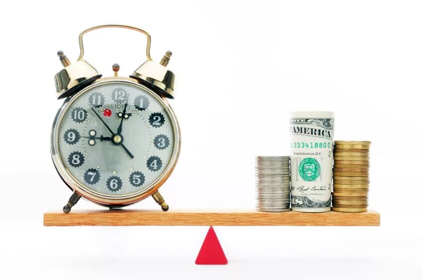 You spend time and money