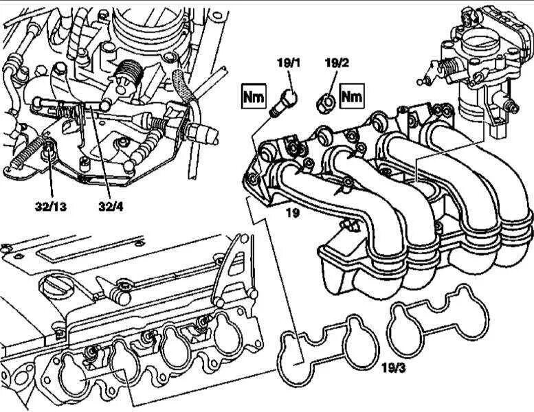 как снять 111 двигатель
