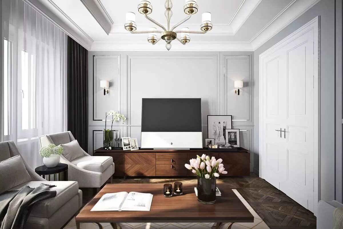 Современная классика читать. Гостиная в стиле неоклассика. neoclassic room стиль неоклассика. гостиная неоклассика модерн. гостиная неоклассика 35м2.
