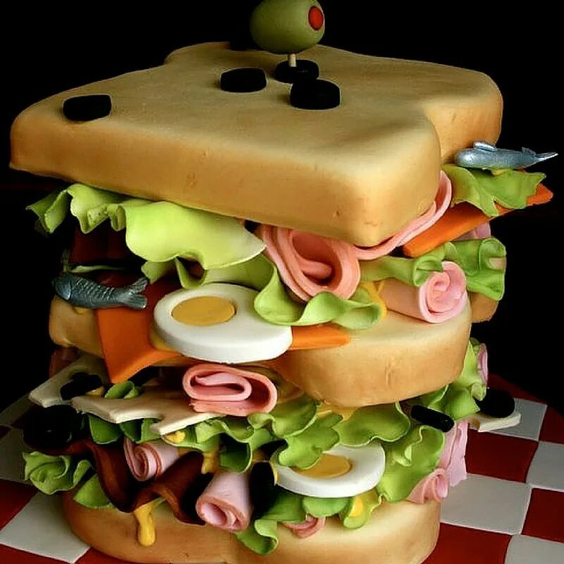 Торт бутерброд. Торт sandwich. торт большой сэндвич. торт в виде бутерброда с сыром.