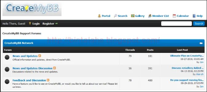 Own forums. Own forums