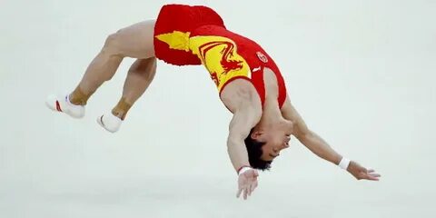 Вольные упражнения мужчины
