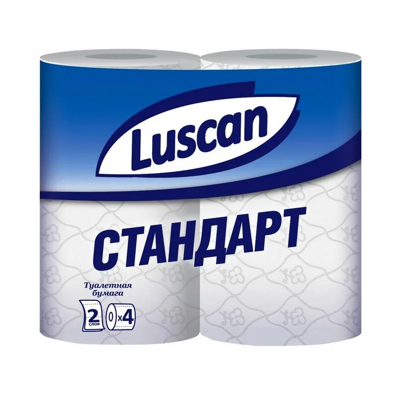 Пачка туалетной бумаги. Туалетная бумага Лускан 2-слойная белая. Luscan туалетная бумага. Туалетная бумага 2 слойная 4рул/уп. Бумага туалетная Luscan Standart 2-слойная белая 8 рулонов в упаковке.