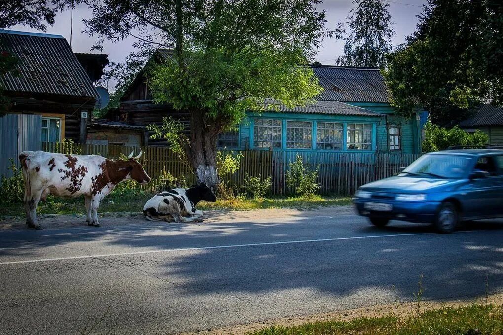 В 2 соседних деревнях. Деревенская улочка. Современная деревня. Современная деревенская улица. Деревенские машины.