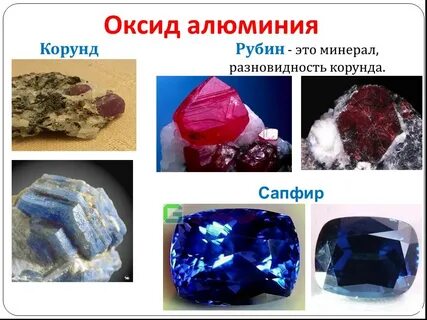 Корунд формула химическая