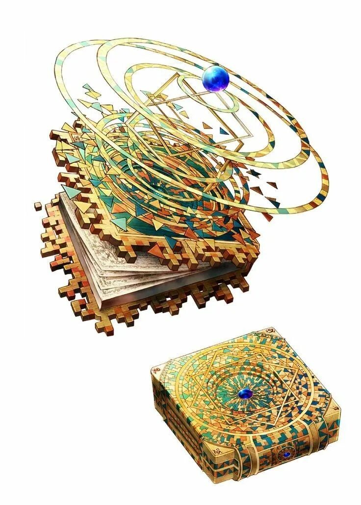 Книга артефактов. Фэнтези предметы. Книга артефактов. Гримуар концепт. Гримуар техномага.