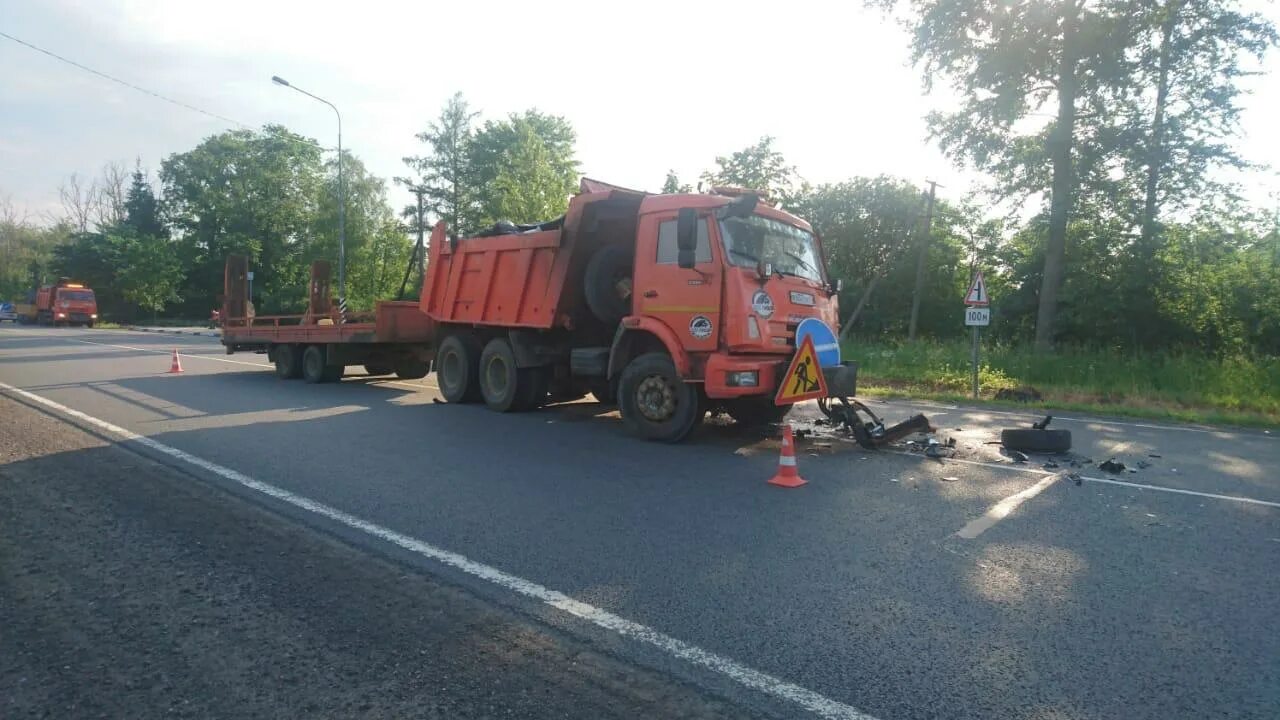 Авария в поддубье. Авария вчера в Поддубье.