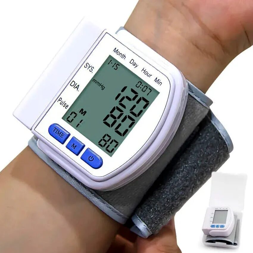 Тонометры на запястье купить на озон. Цифровой тонометр CK-102s. Тонометр на запястье CK-102s. Цифровой тонометр Blood Pressure Monitor CK-102s. Тонометр FDA CK-102 S.