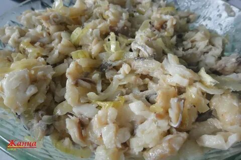 Салат из минтая