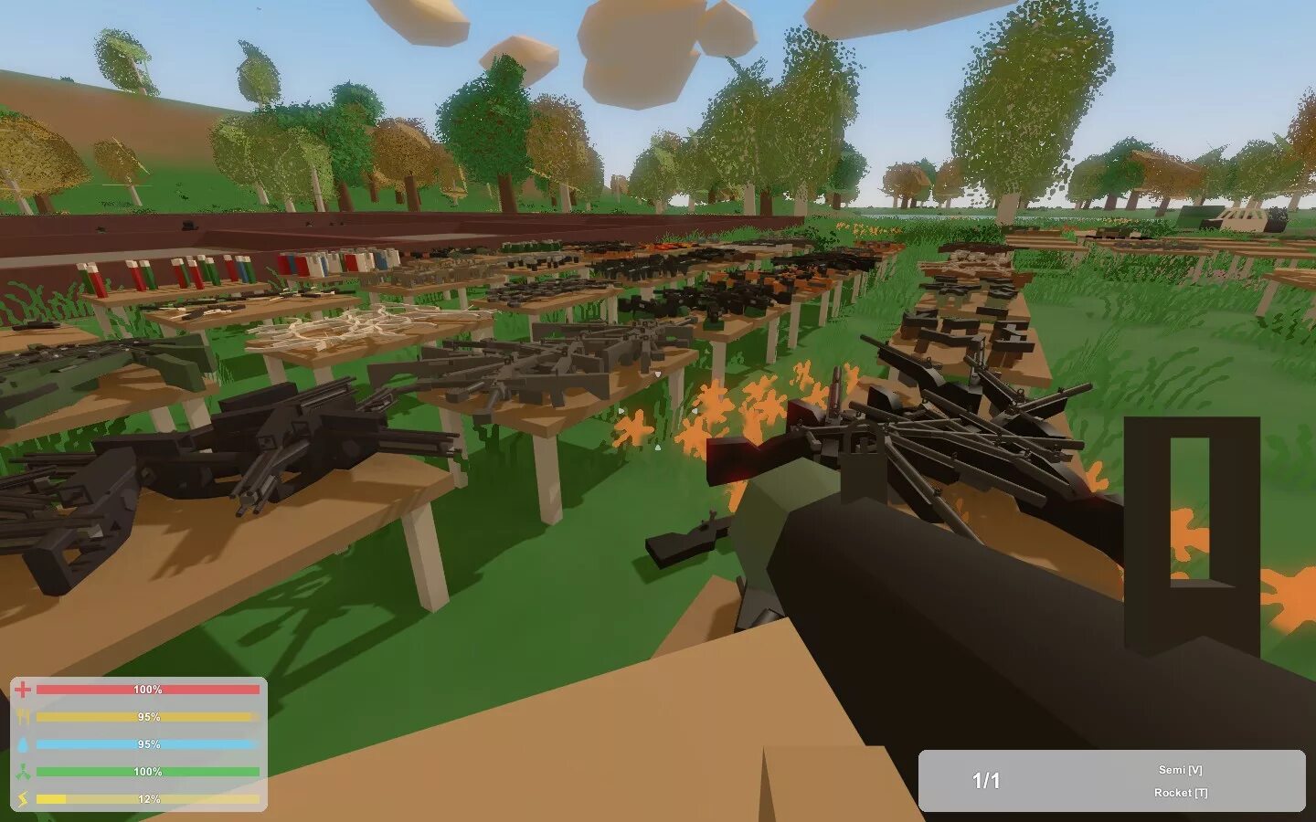 Unturned через стим. Антюрнед 2. unturned первая версия. unturned самая первая версия. сервера антюрнед с модами.