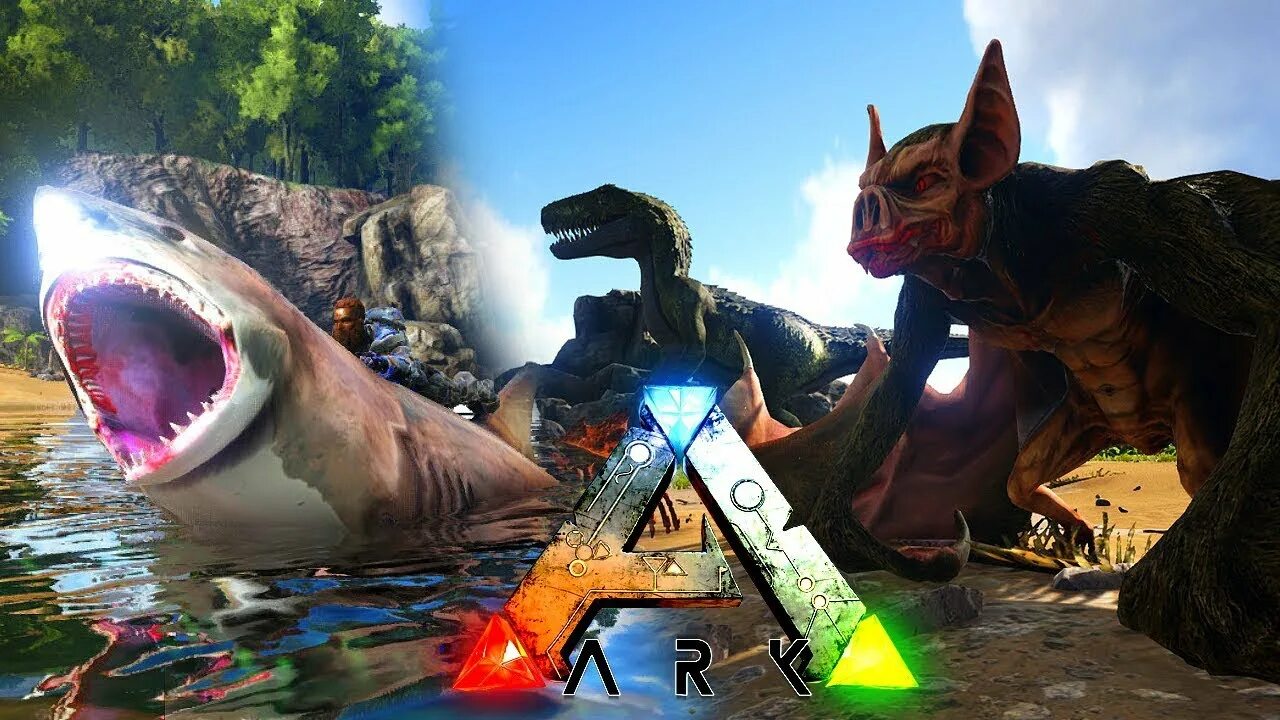 Бесплатный арк сурвайвал эволв. АРК сурвайвал ЭВОЛВ. Ark: Survival Evolved v.170.42. МЕГАЛОДОН АРК. АРК сурвайвал ЭВОЛВ геймплей.