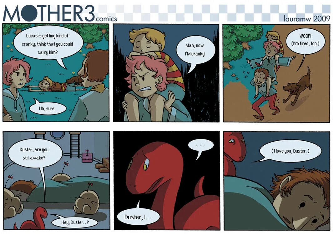 Mother comic. Комикс мать. Mother 3. Earthbound Comic. Lucas headcanon mother 3.