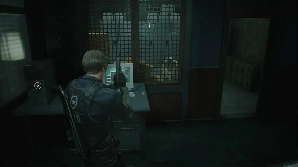 Флешка Star Resident Evil 2. Офис Stars Resident Evil 2. Resident Evil 2 Remake Stars Office. Resident Evil 2 Remake офис Stars компьютер.