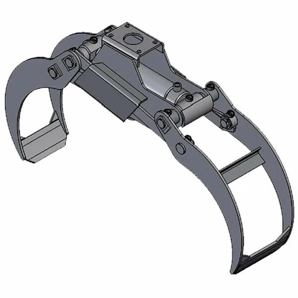 790518_захват для тюков усиленный. Лапа захвата. 00. Robot arm gripper. Захват для рулонов сенажа.