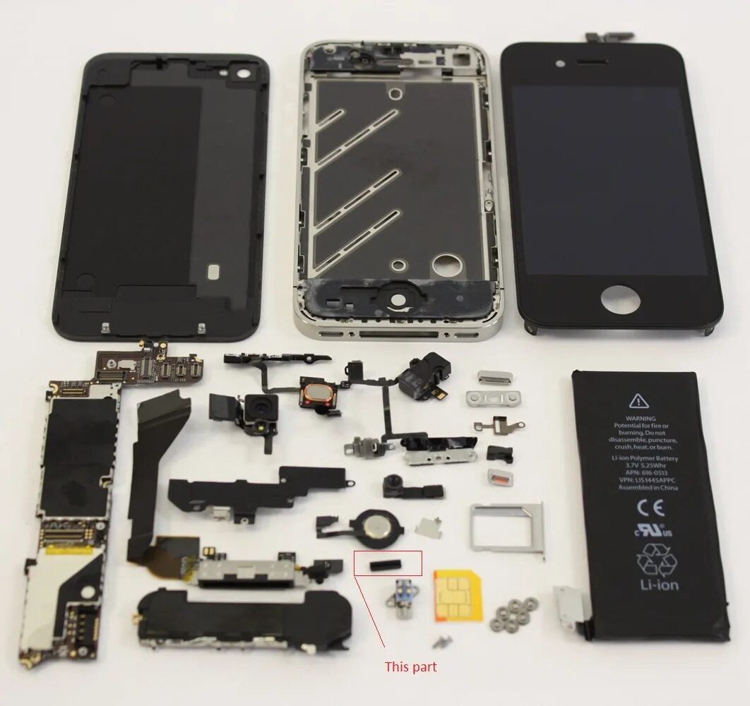 Сборка айфон 15. Айфон 4s детали. Iphone 4 Parts. Детали iphone 5. Iphone 4s внутри.