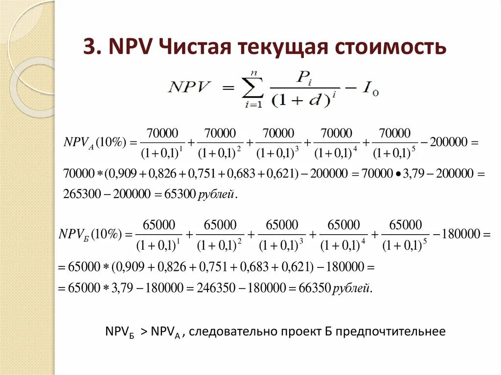 Чистая Текущая стоимость. Чистая Текущая стоимость (npv). Формула чистой текущей стоимости. Чистой текущей стоимости (npv). Текущая стоимость чистого денежного потока