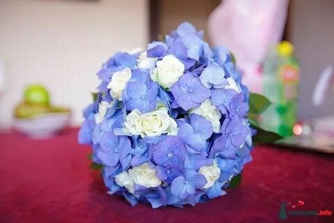 Букет из гортензии своими руками