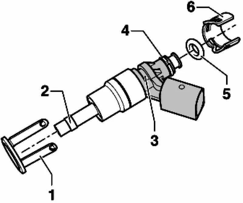 Форсунка Пассат б6 2.0 FSI. Форсунки Пассат б6. Volkswagen Passat b5 чертеж форсунки топливная. Фиксатор форсунок 2.0 FSI.