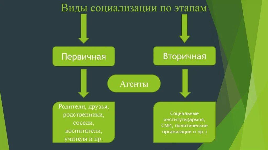 Этапы вторичной социализации. Виды первичной социализации. Основные виды социализации. Институты первичной социализации. Виды и формы социализации.